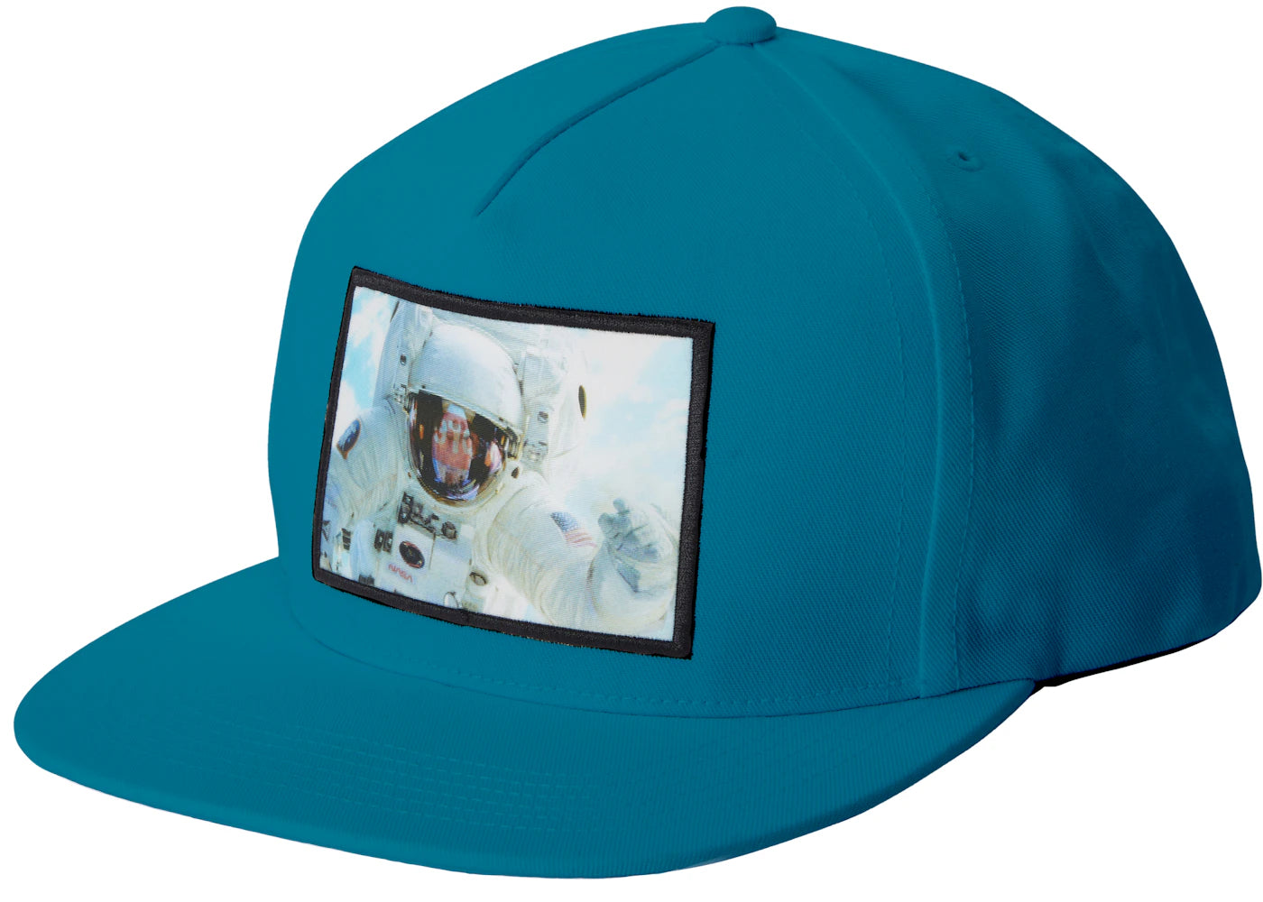 Supreme Astronaut Hologram 5 Panel Teal
