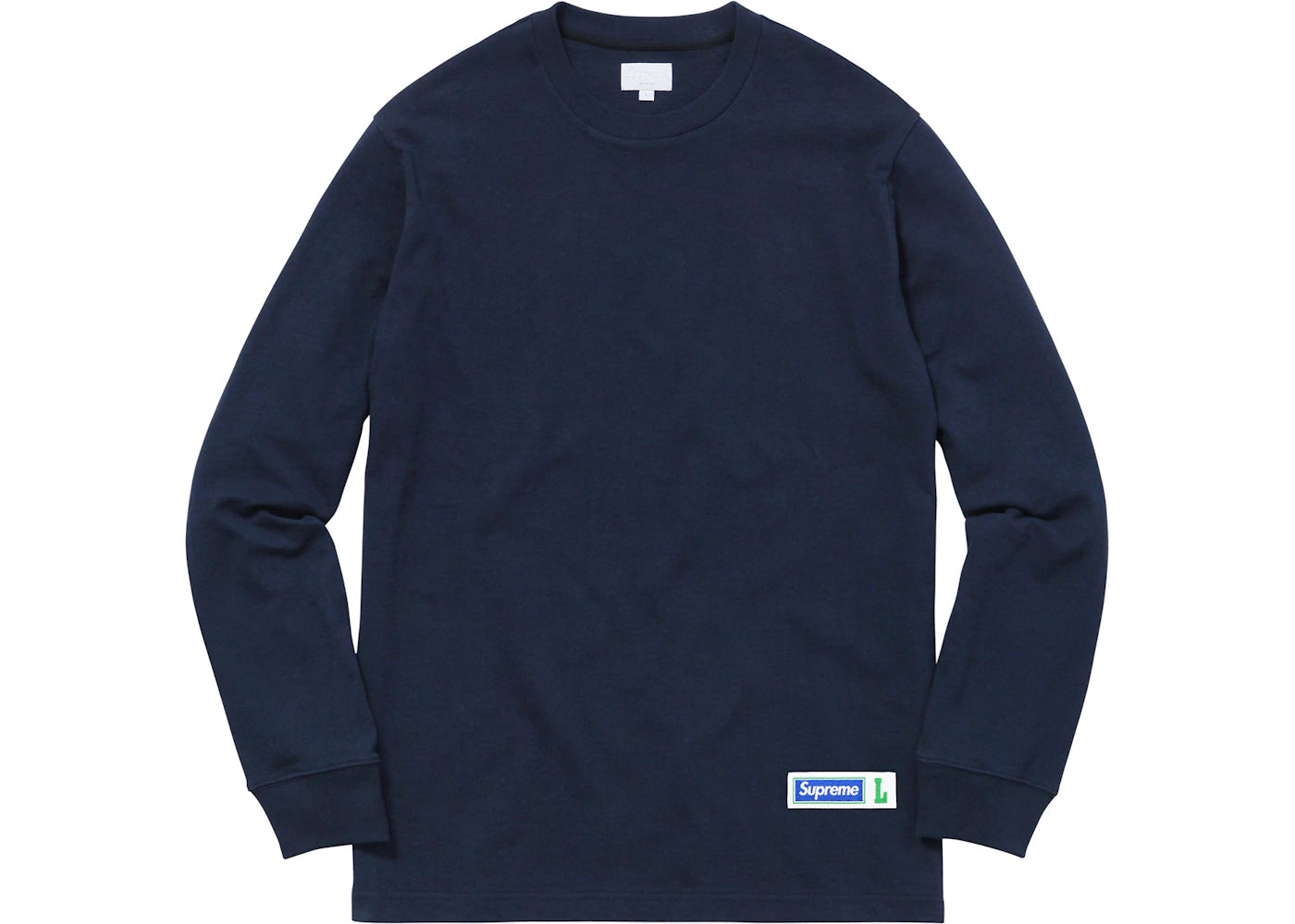 Supreme Athletic Label L/S Top Navy