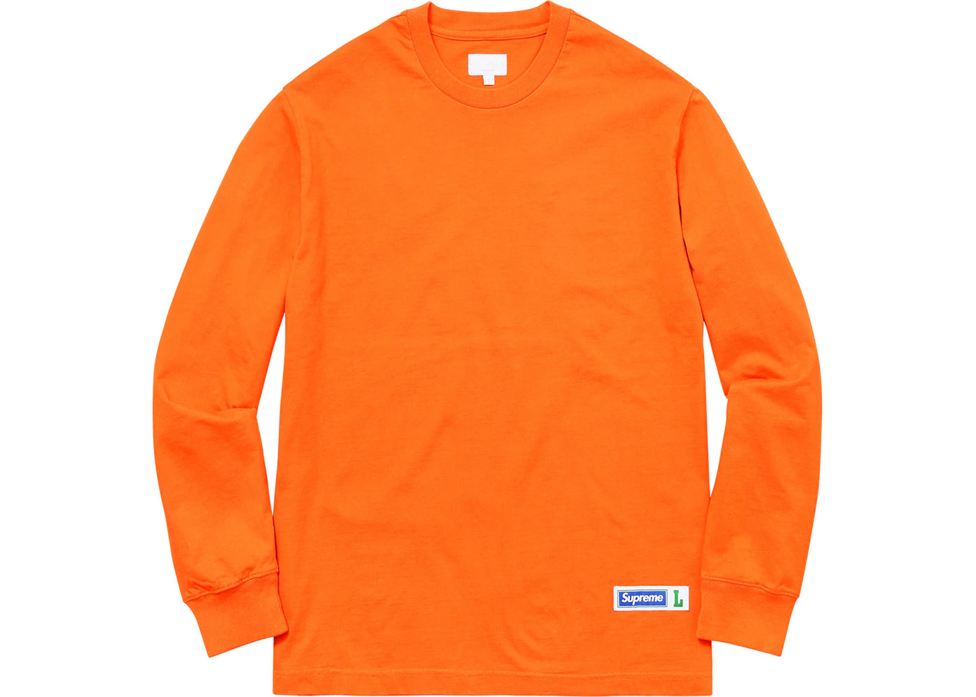 Supreme Athletic Label L/S Top Orange