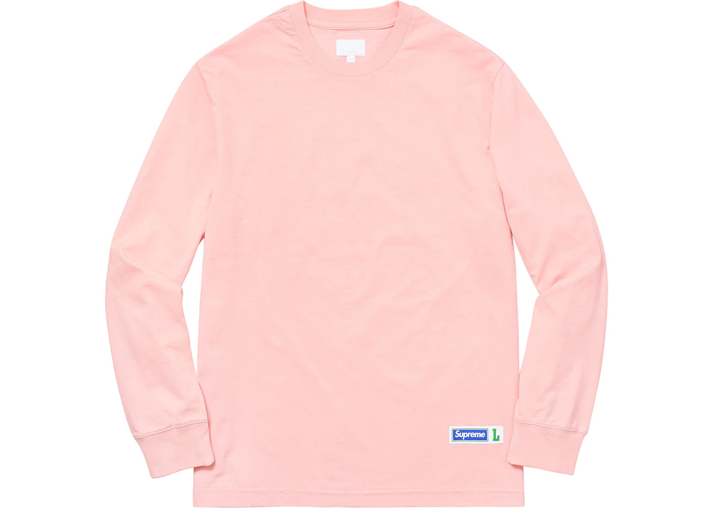 Supreme Athletic Label L/S Top Pink