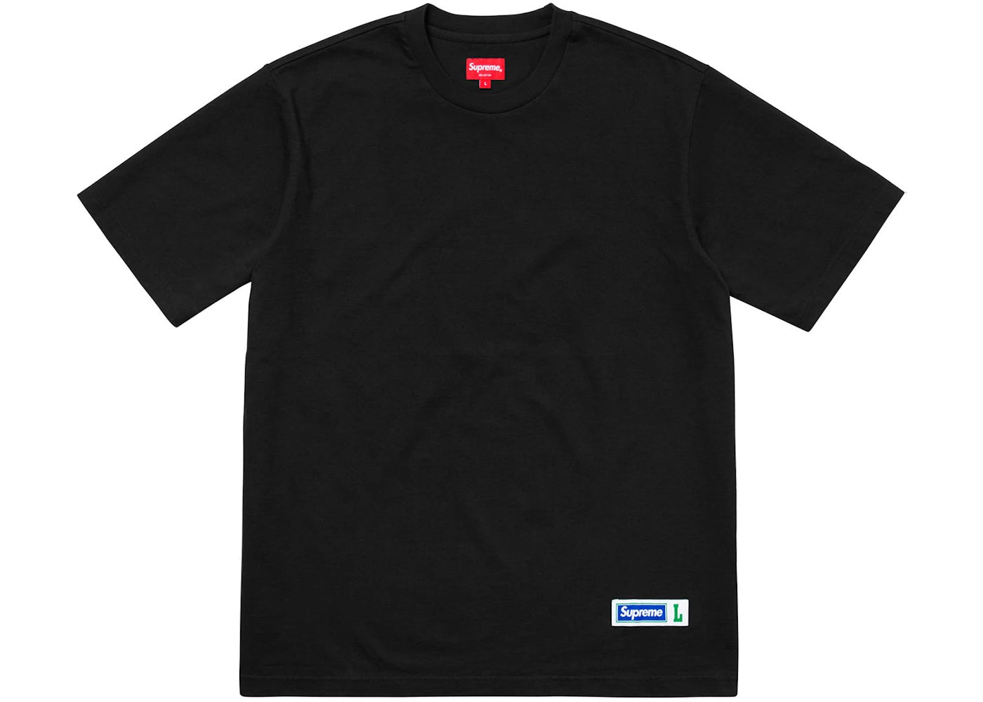 Supreme Athletic Label S/S Top Black