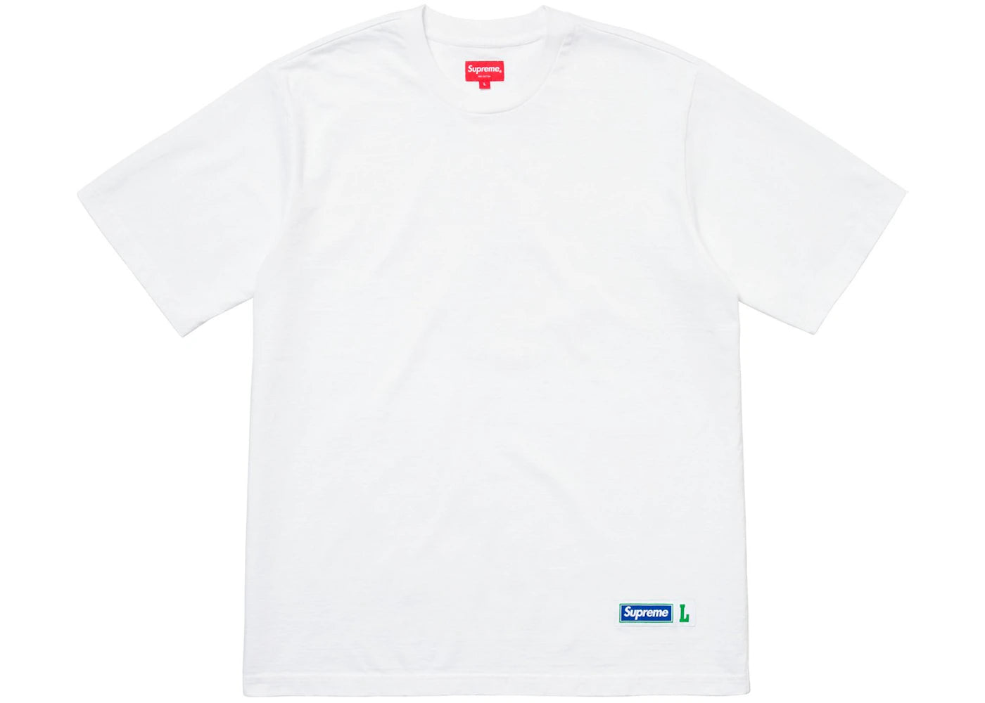 Supreme Athletic Label S/S Top White