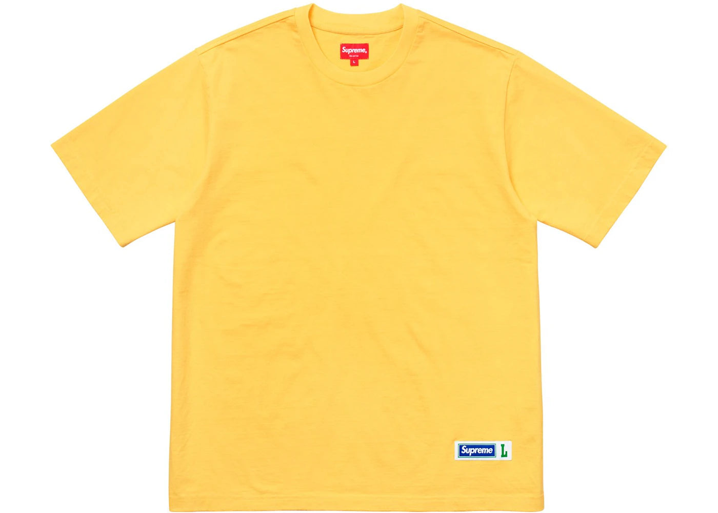 Supreme Athletic Label S/S Top Yellow