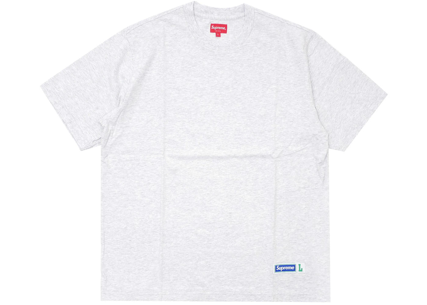Supreme Athletic Label S/S Top Ash Grey