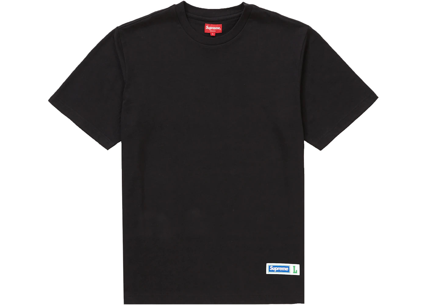 Supreme Athletic Label Tee Black