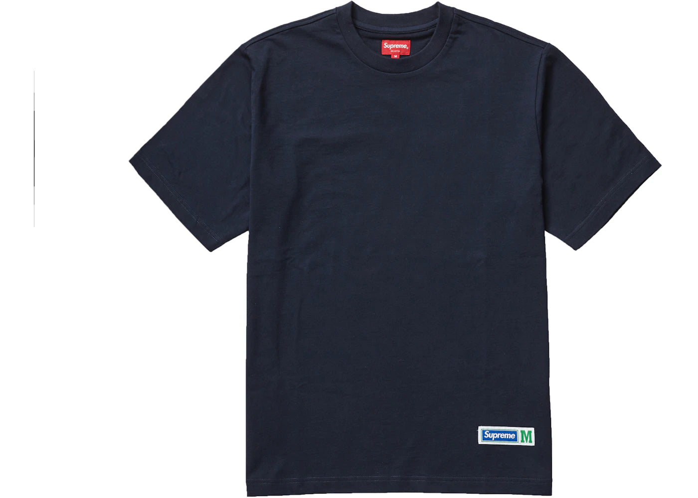 Supreme Athletic Label Tee Navy