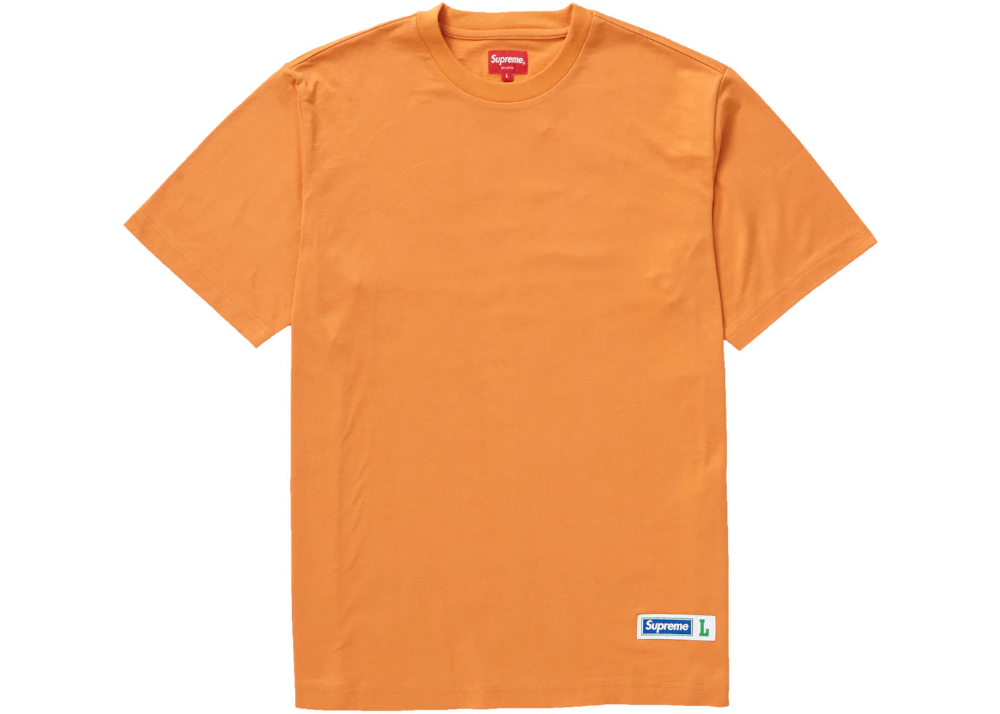 Supreme Athletic Label Tee Orange