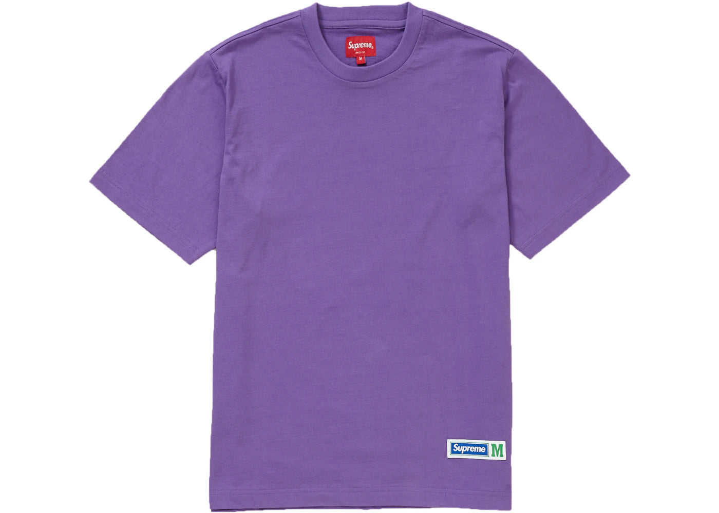 Supreme Athletic Label Tee Purple