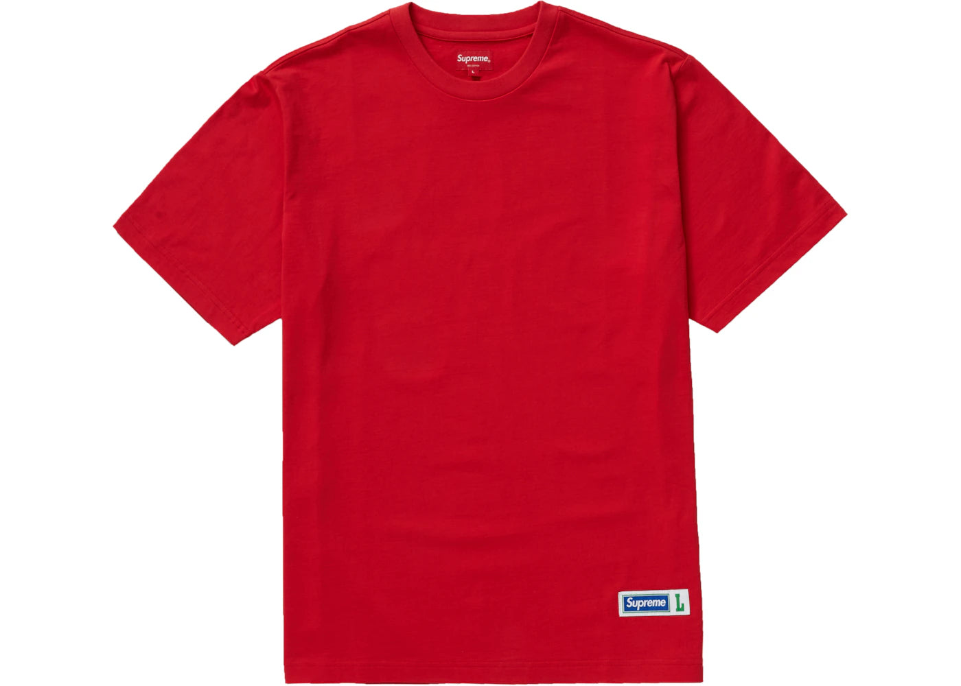 Supreme Athletic Label Tee Red