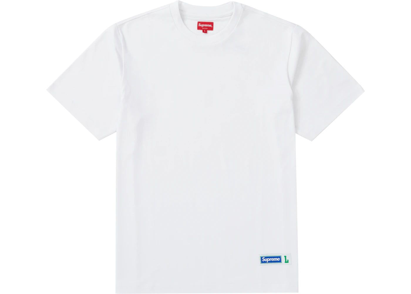 Supreme Athletic Label Tee White