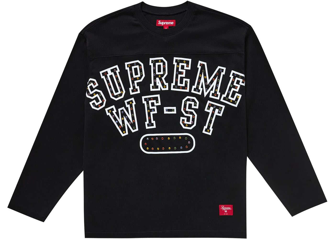 Supreme Athletic Studded L/S Top Black