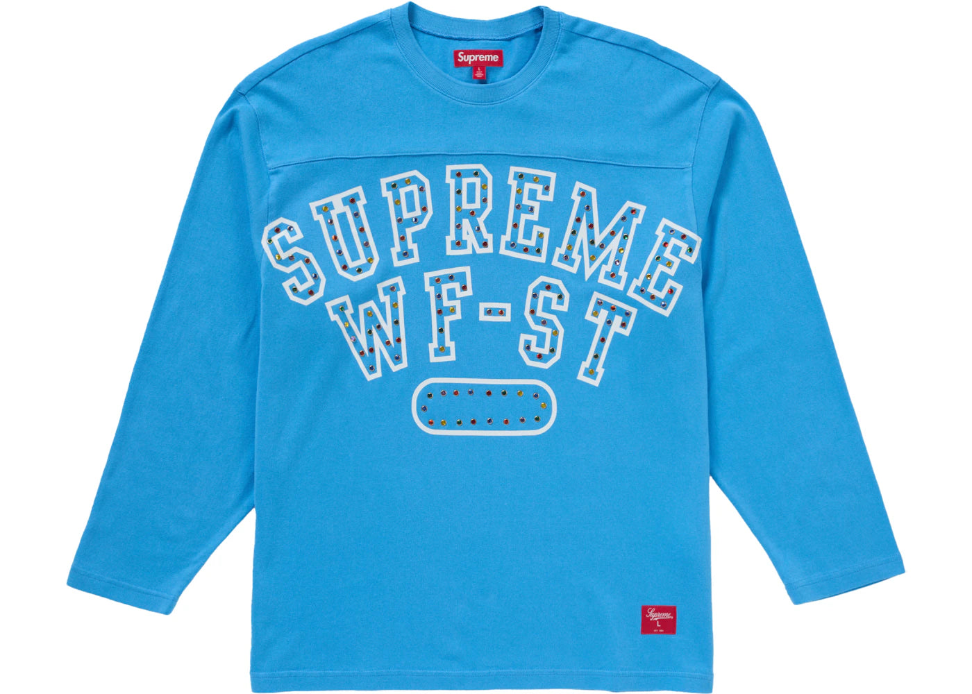 Supreme Athletic Studded L/S Top Blue