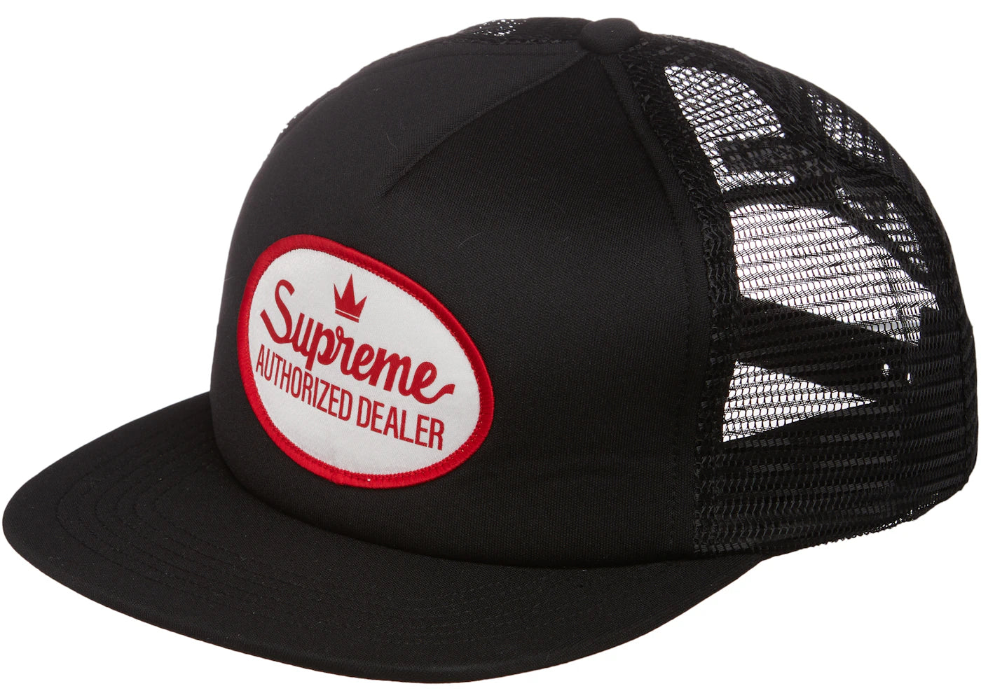 Supreme Authorized Mesh Back 5-Panel Black