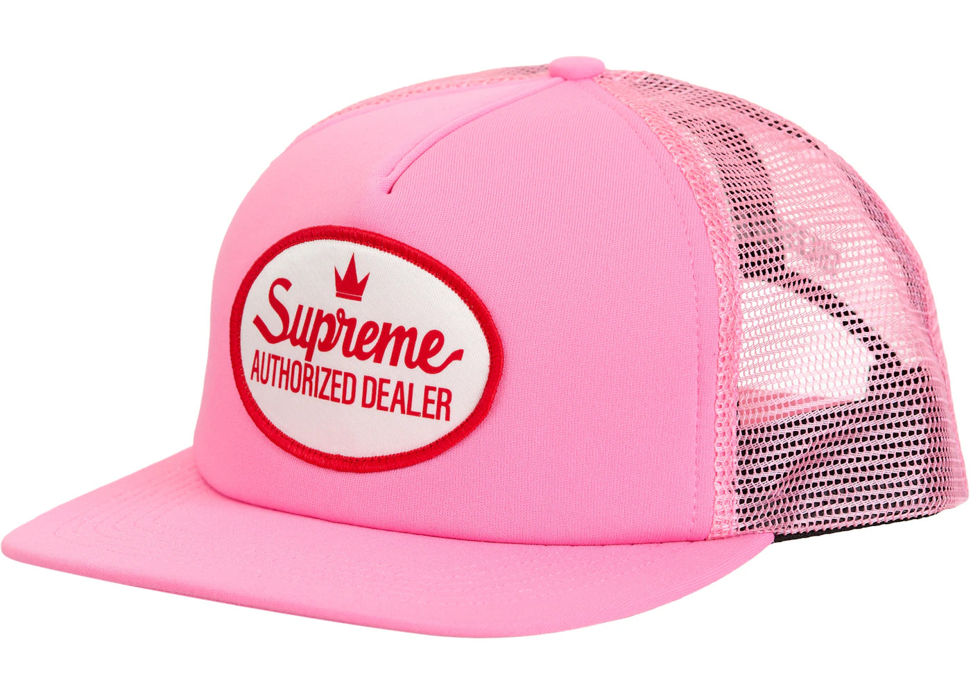 Supreme Authorized Mesh Back 5-Panel (FW24) Pink