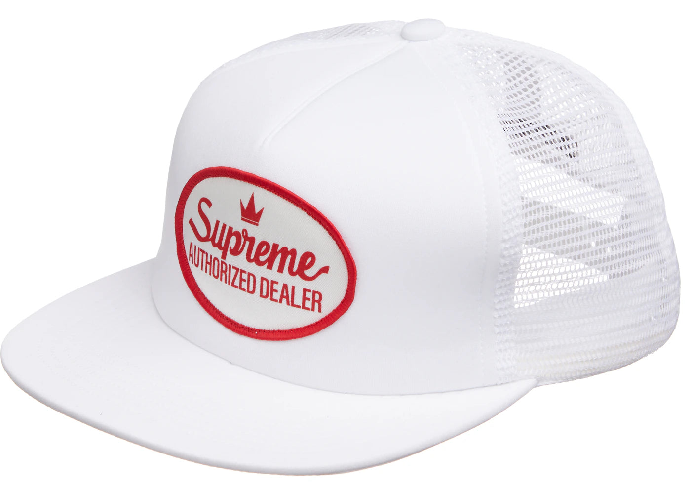 Supreme Authorized Mesh Back 5-Panel White