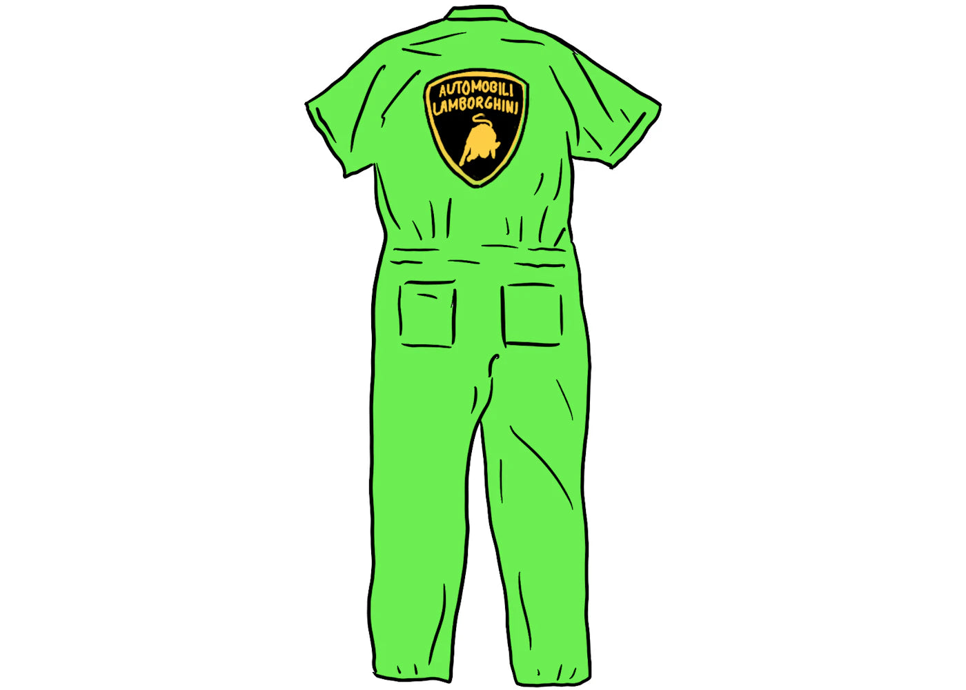 Supreme Automobili Lamborghini Coverall Lime