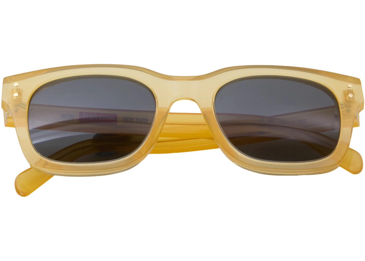 Supreme Avon Sunglasses Yellow