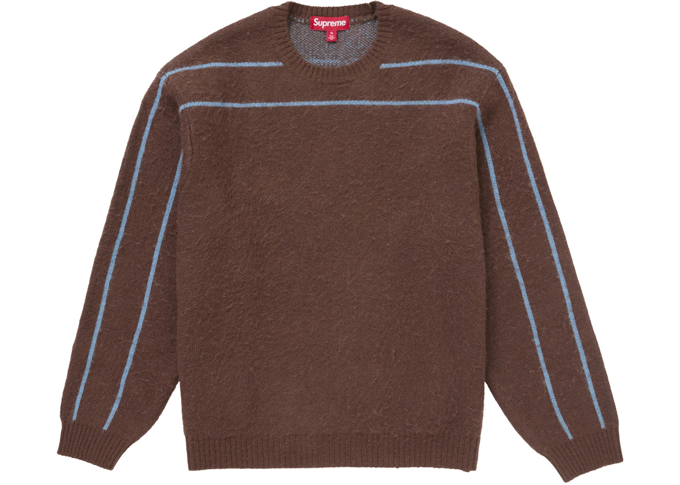 Supreme Back Stripe Sweater Brown