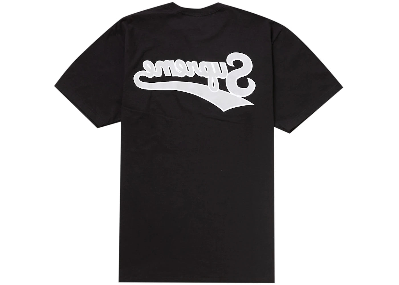 Supreme Backwards Tee Black