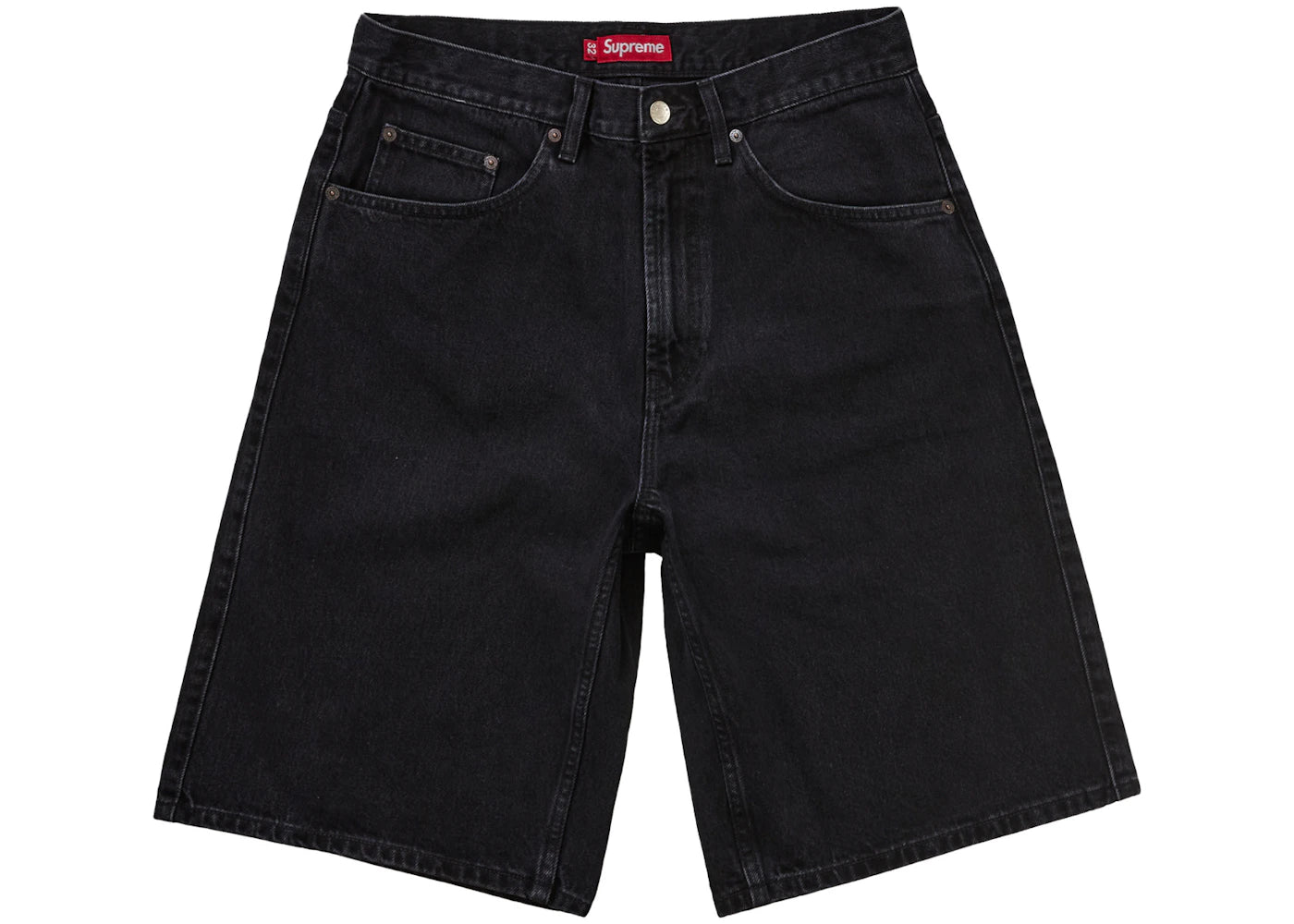 Supreme Baggy Denim Short Black