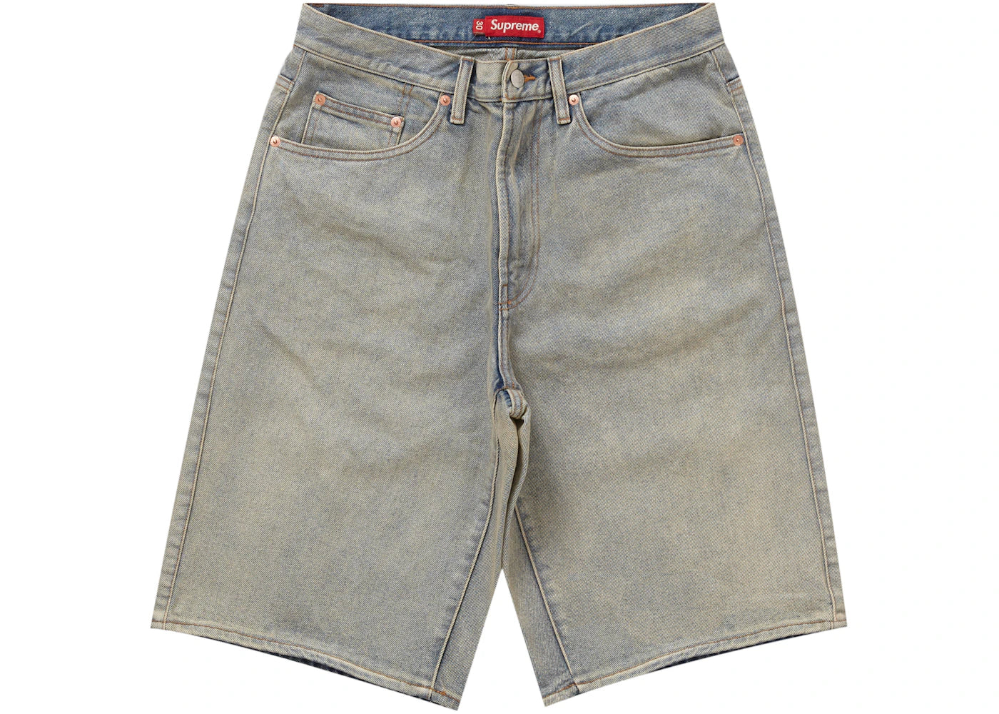 Supreme Baggy Denim Short Dirty Indigo