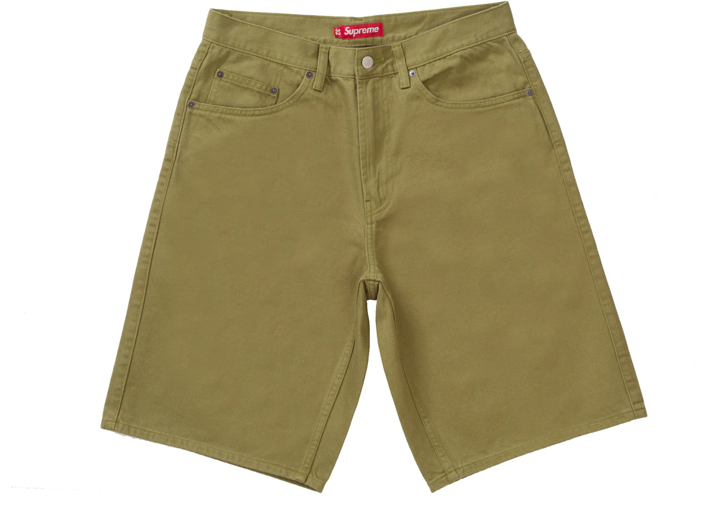 Supreme Baggy Denim Short Light Olive