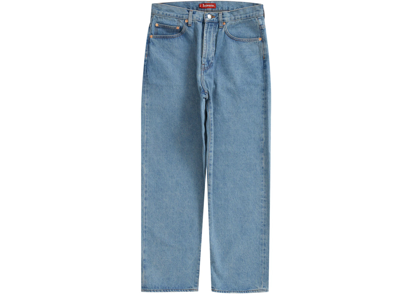 Supreme Baggy Jean Washed Indigo