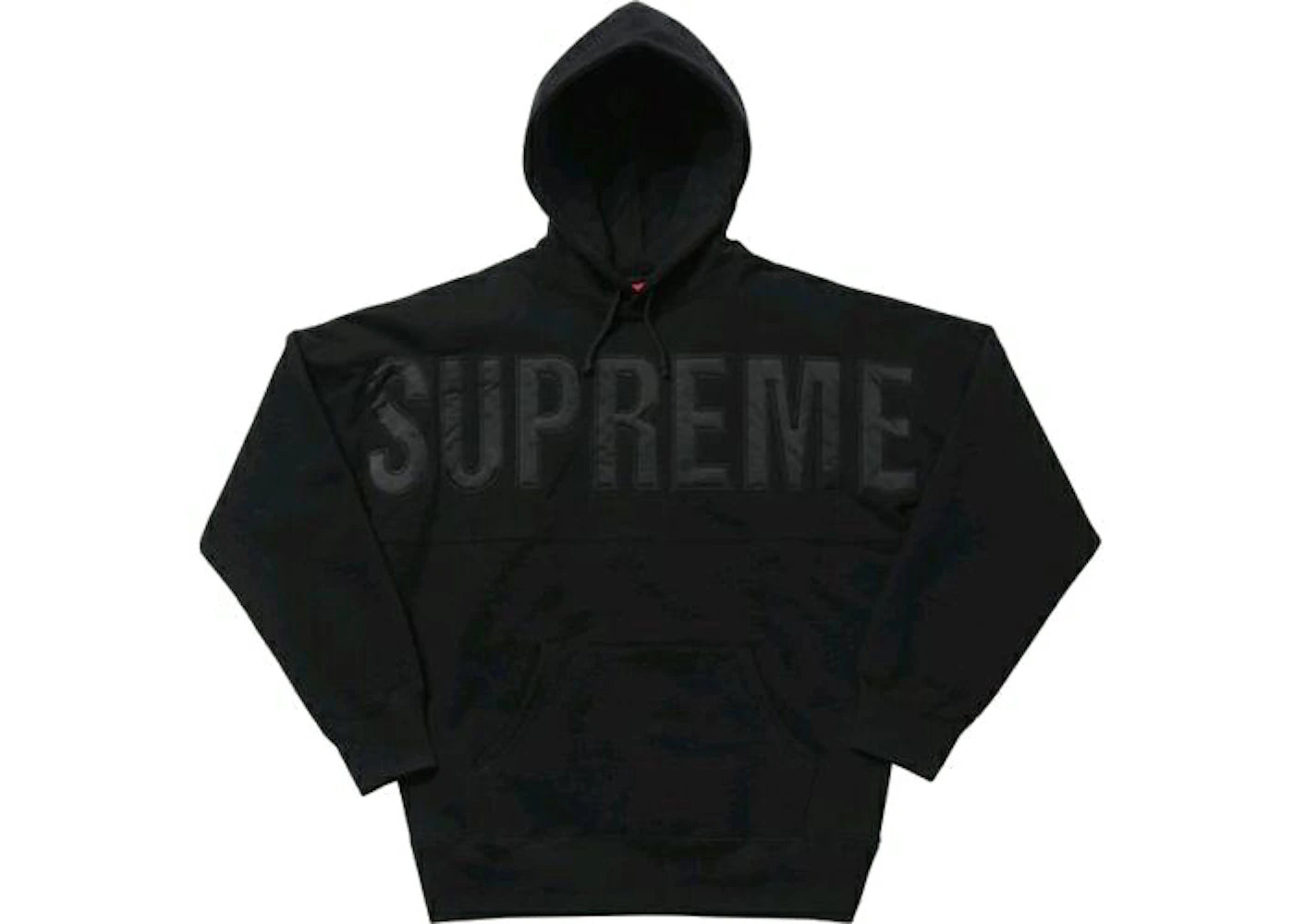 Supreme Banner Pullover Black