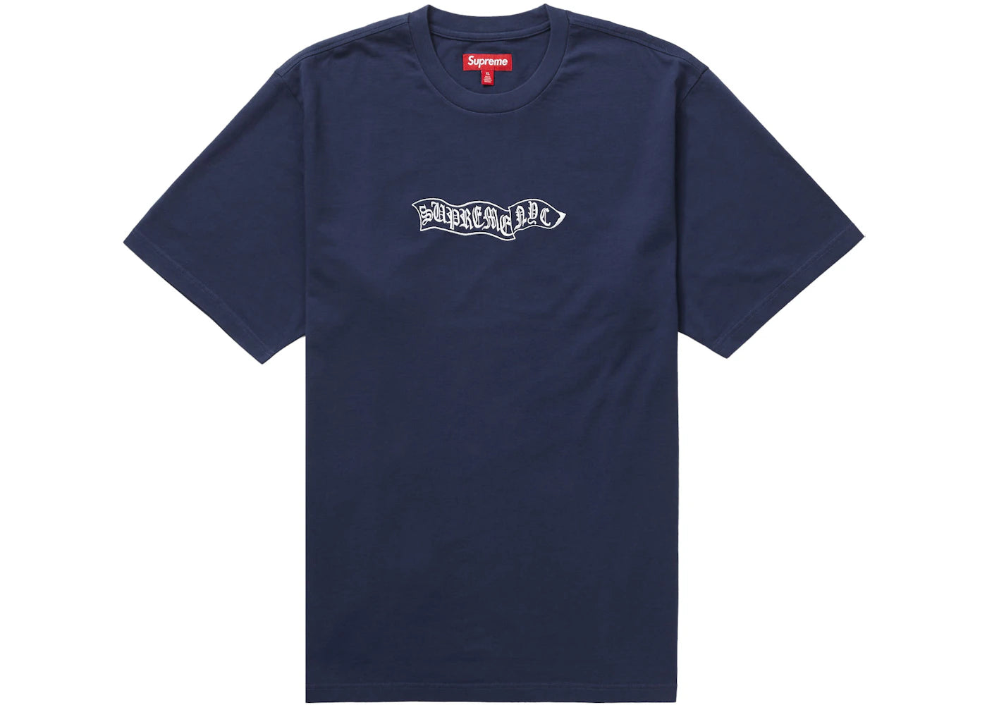 Supreme Banner S/S Top Dark Royal