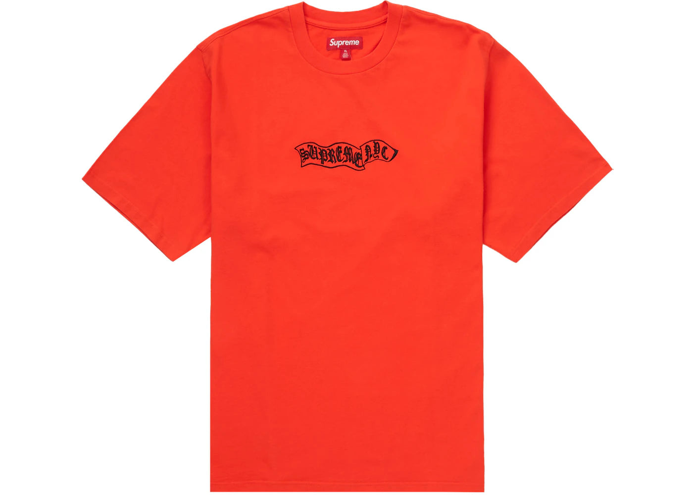 Supreme Banner S/S Top Orange