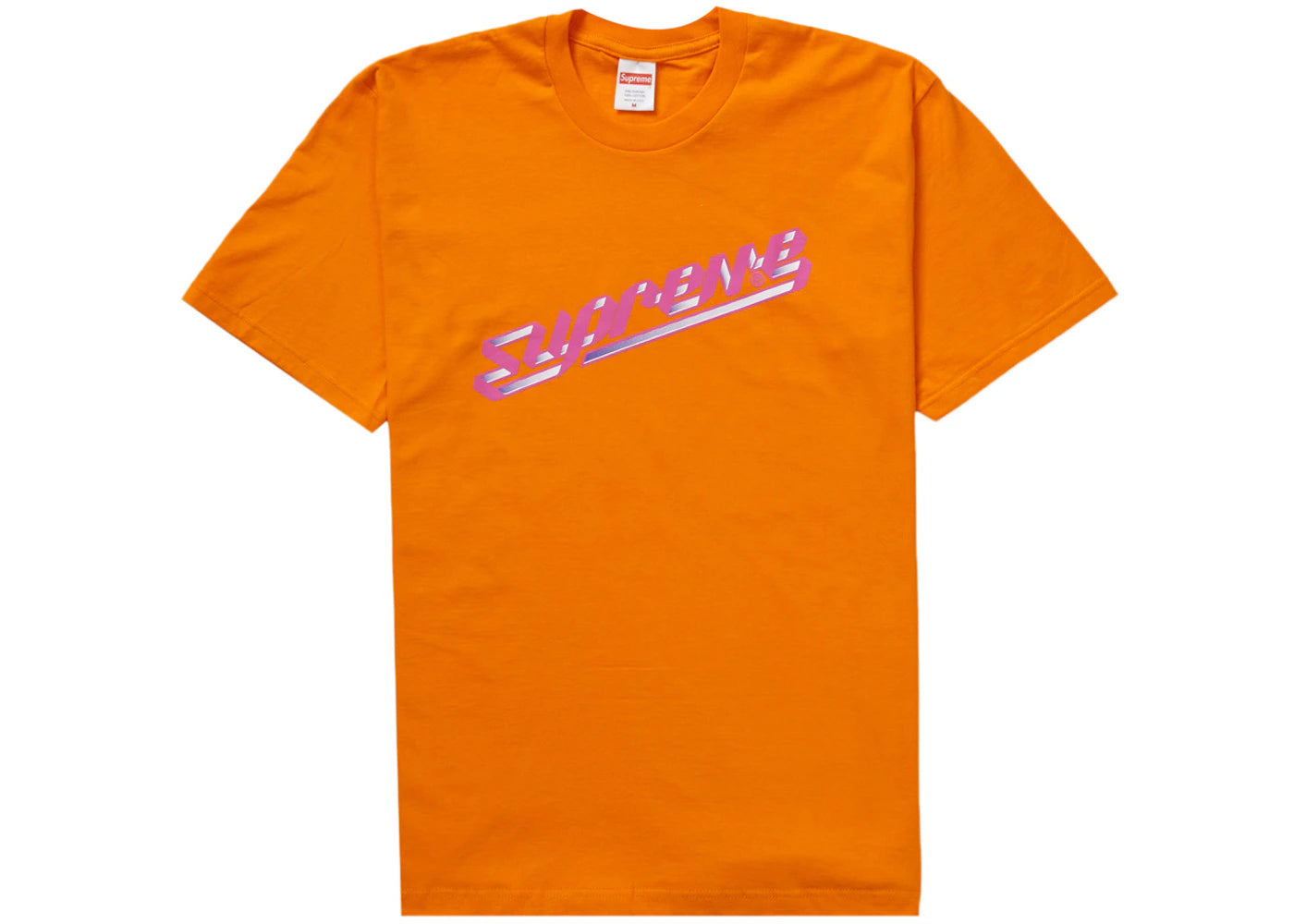 Supreme Banner Tee (FW23) Orange