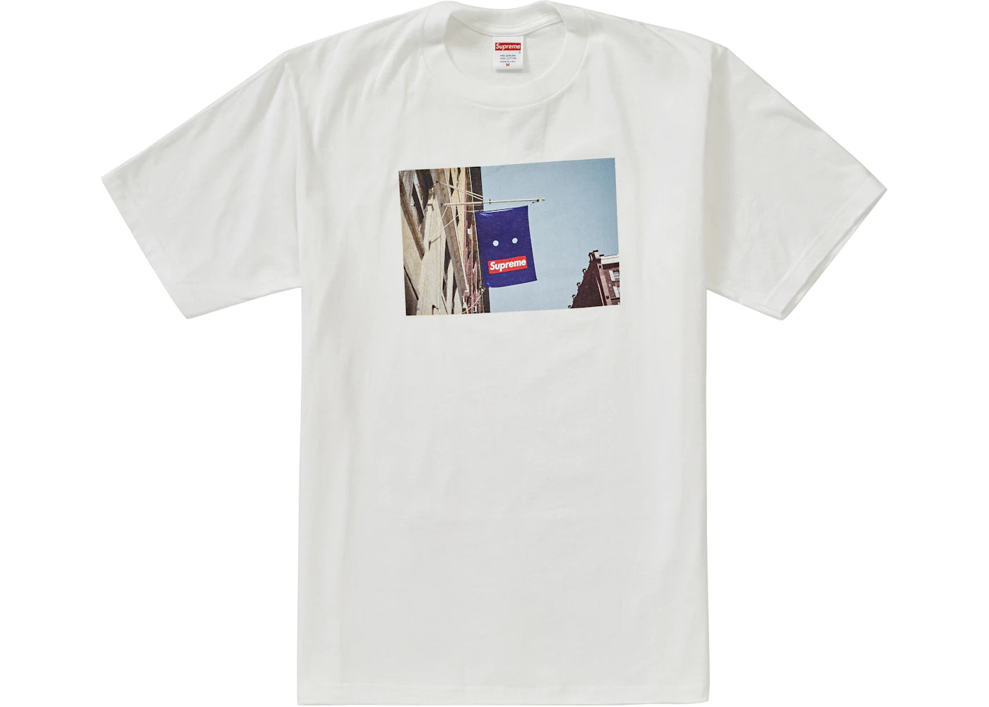 Supreme Banner Tee White