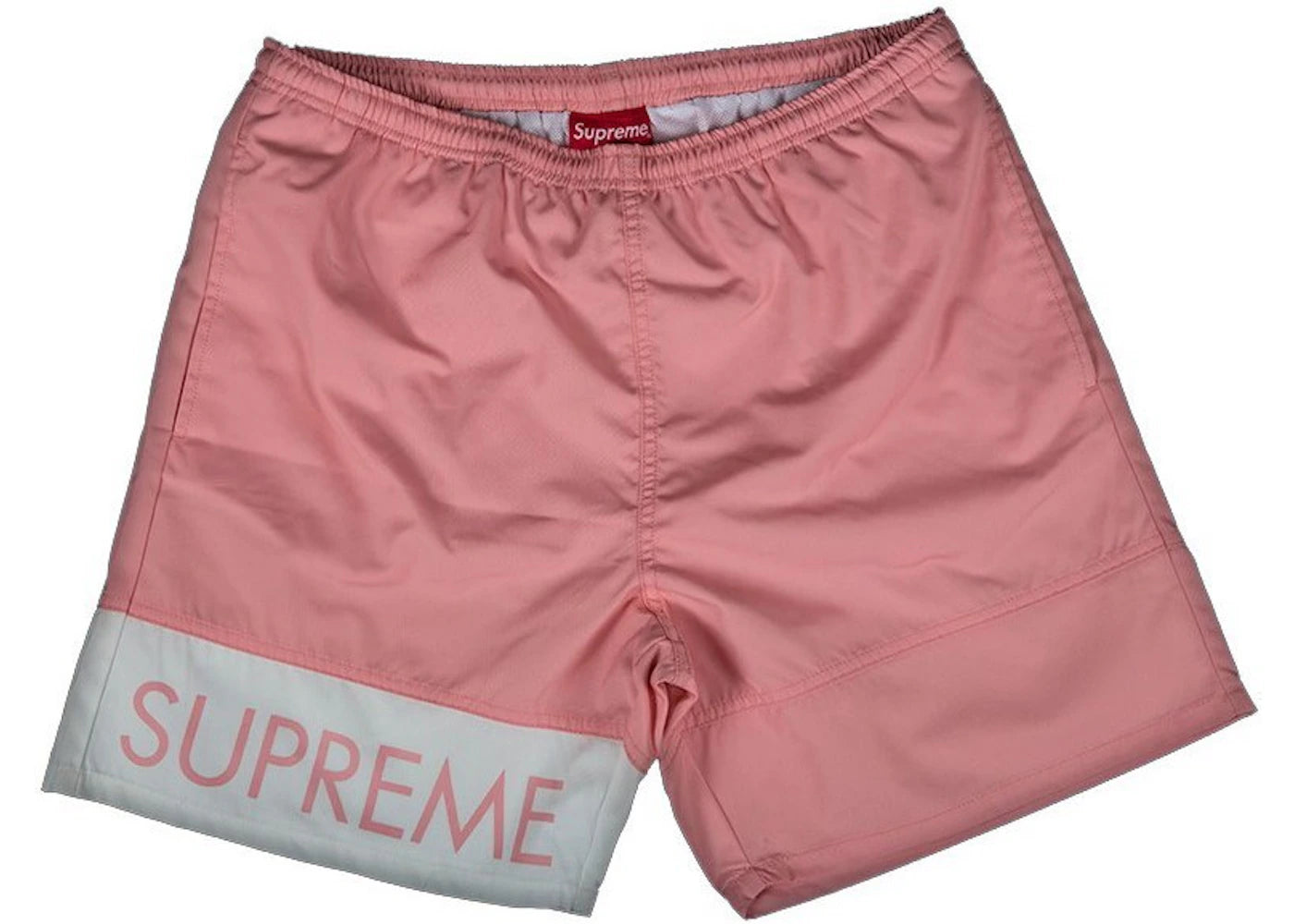 Supreme Banner Water Short Pink