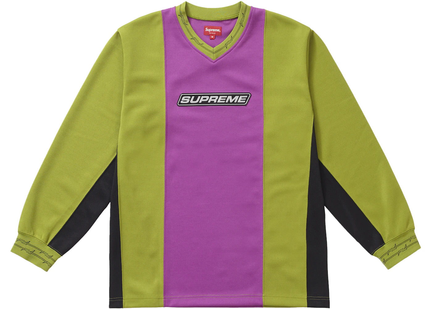 Supreme Barbed Wire Moto Jersey Purple