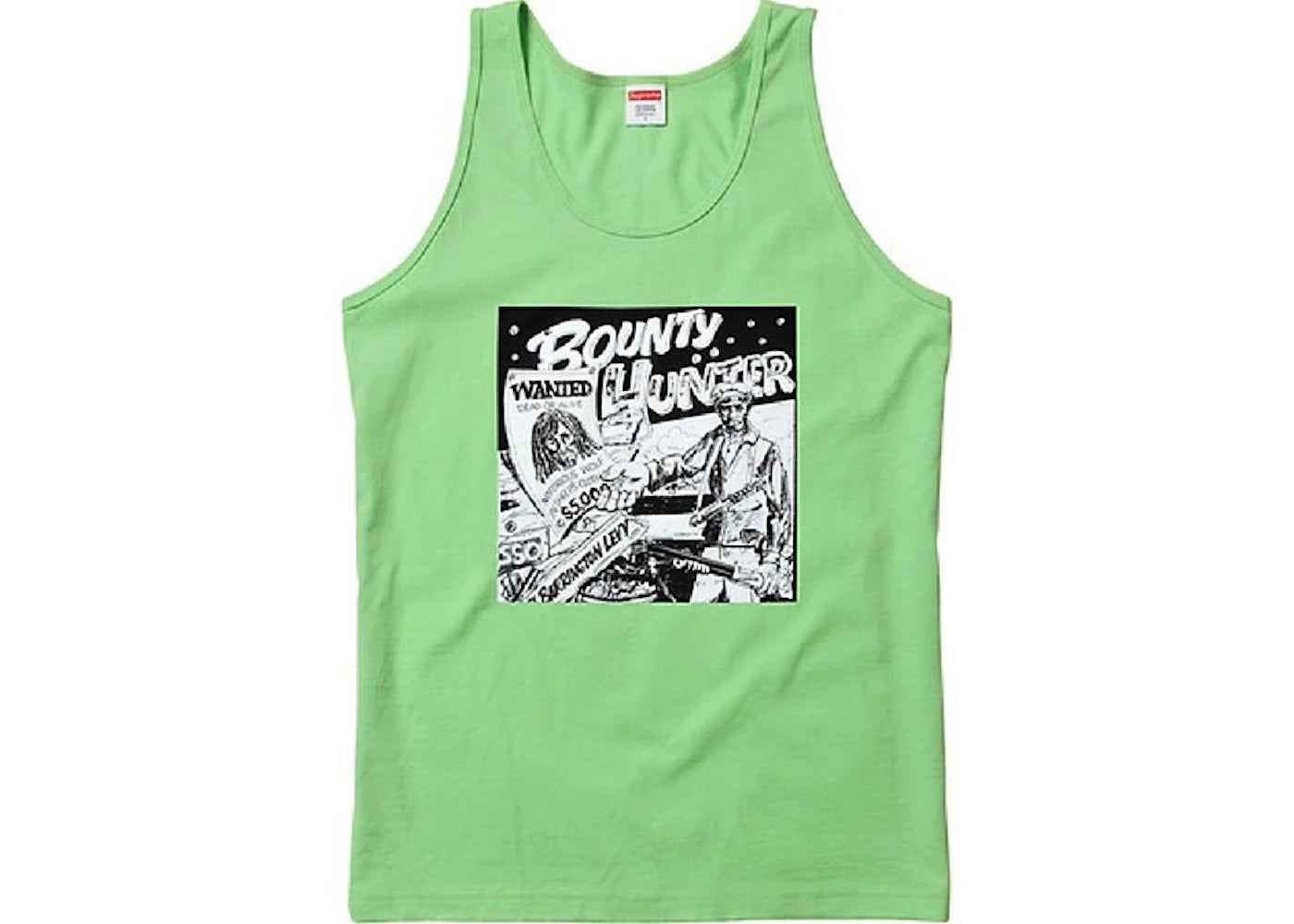 Supreme Barrington Levy Jah Life Bounty Hunter Tank Top Acid