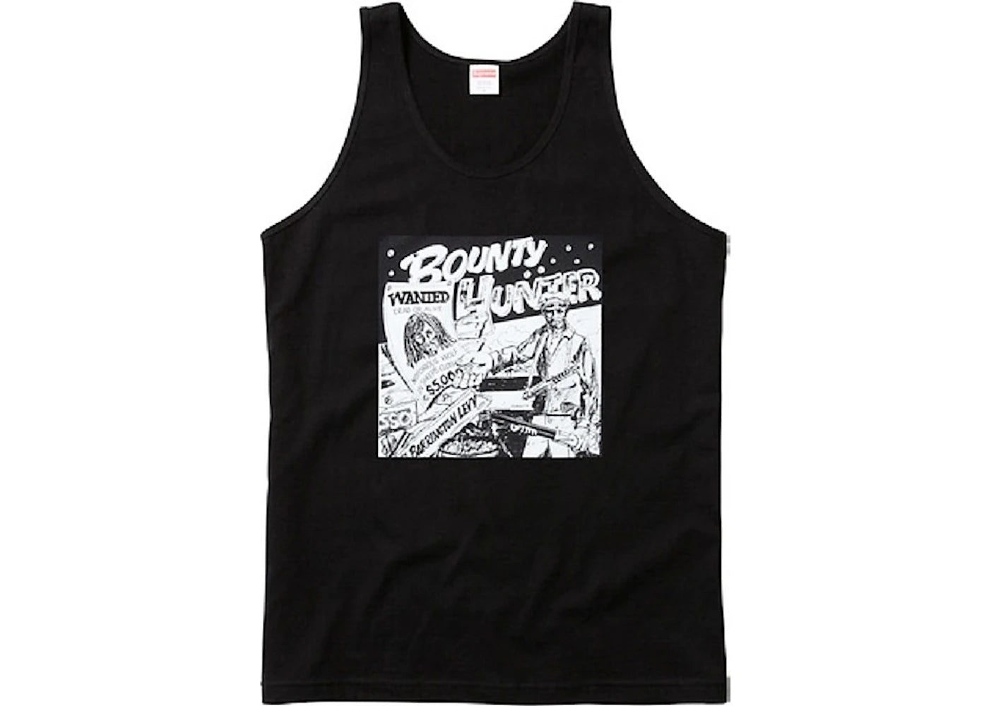 Supreme Barrington Levy Jah Life Bounty Hunter Tank Top Black