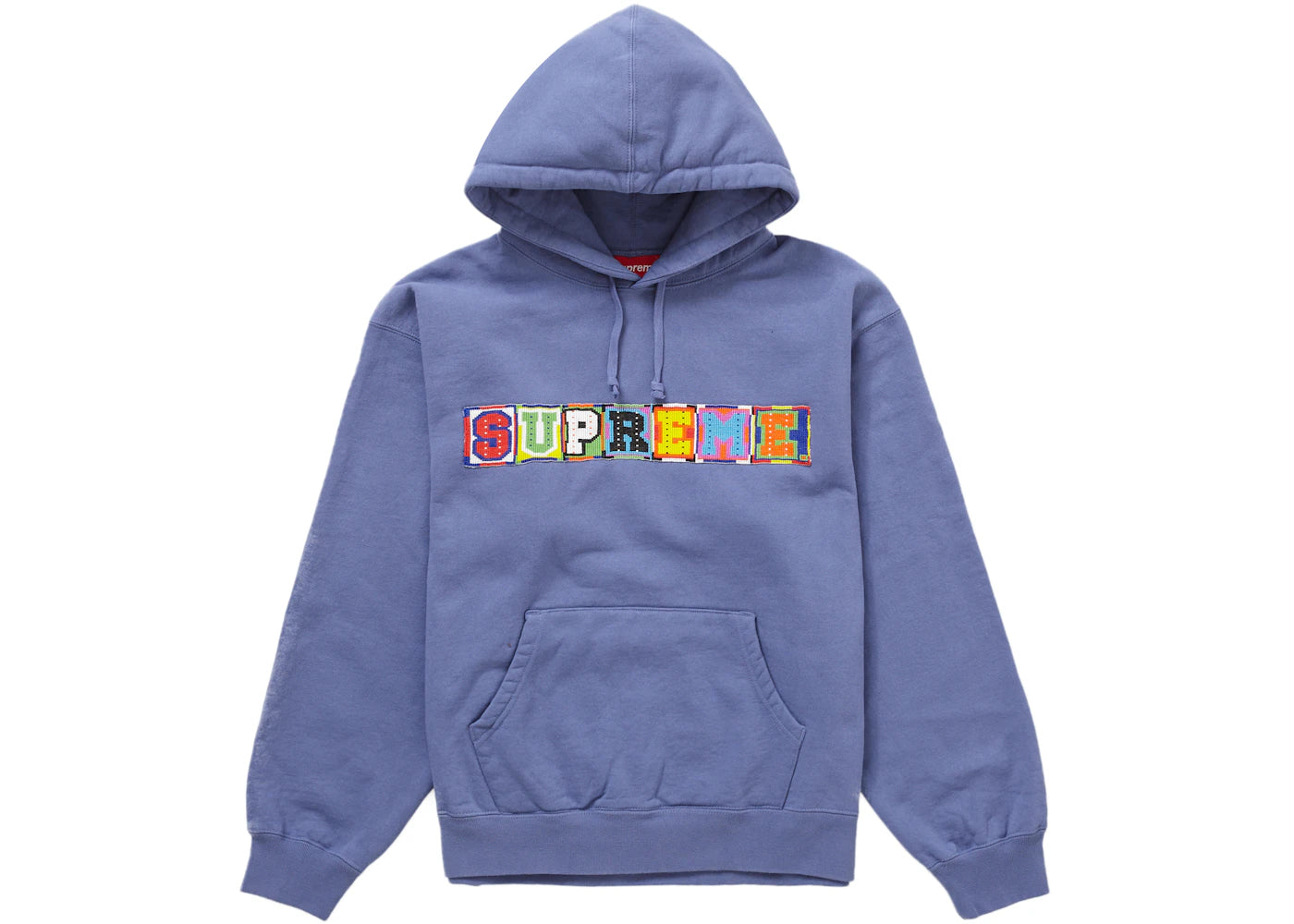 Supreme Beaded Hooded Sweatshirt (SS23) Light Purple