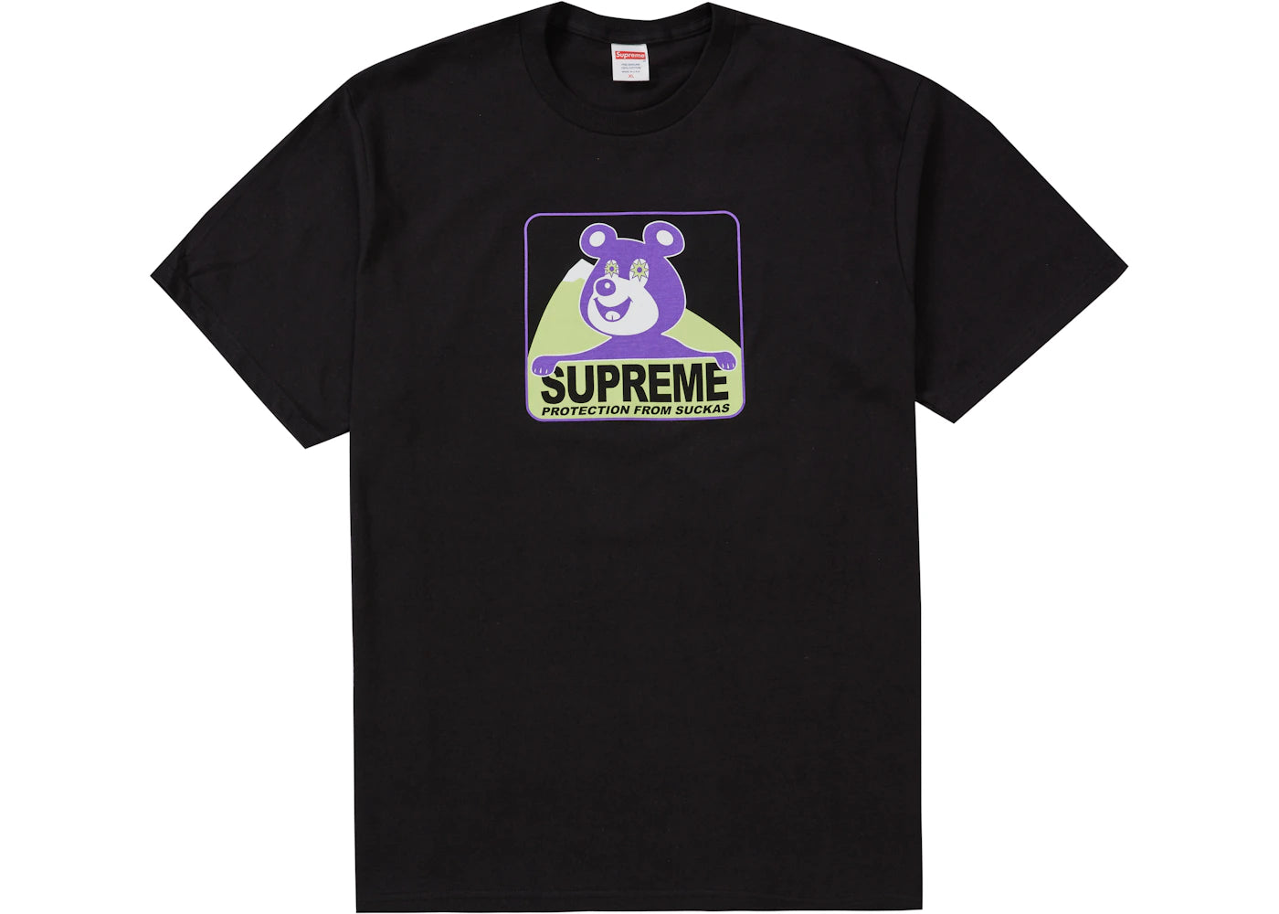 Supreme Bear Tee Black