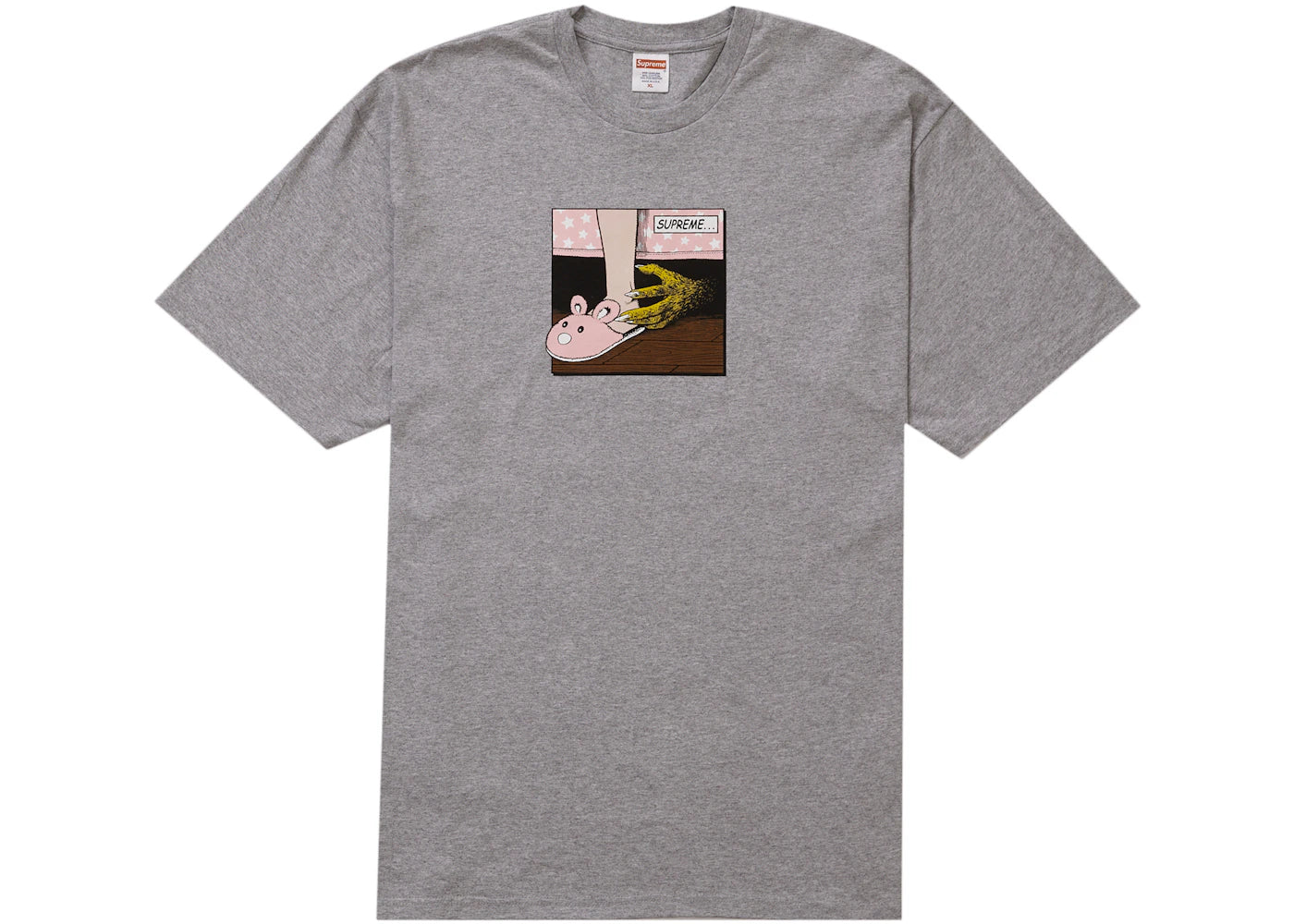 Supreme Bed Tee Heather Grey