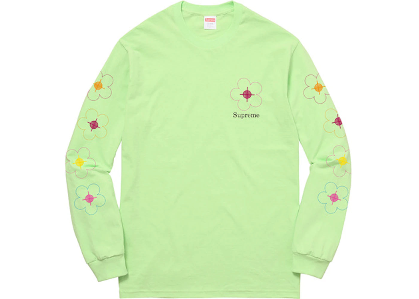 Supreme Been Hit LS Tee Light Green