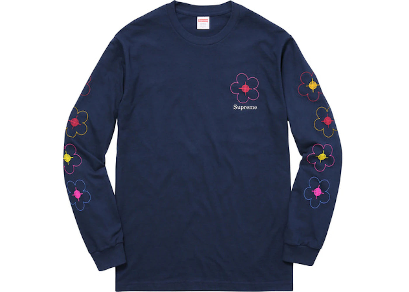 Supreme Been Hit LS Tee Navy