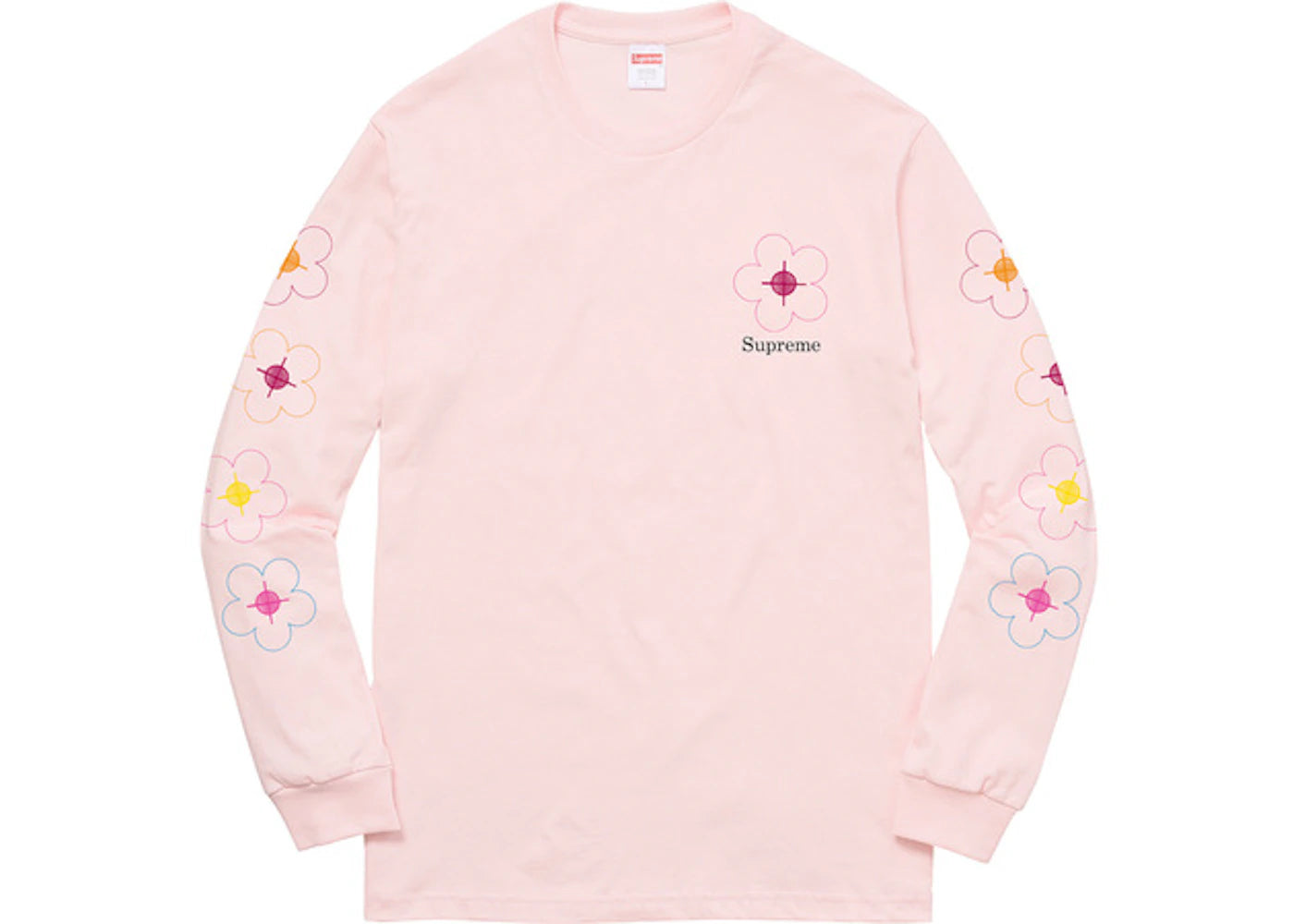 Supreme Been Hit LS Tee Pale Pink