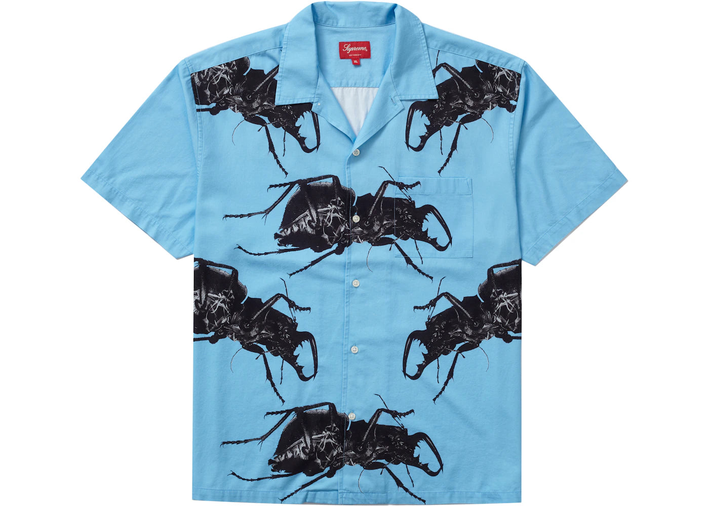 Supreme Beetle S/S Shirt Blue