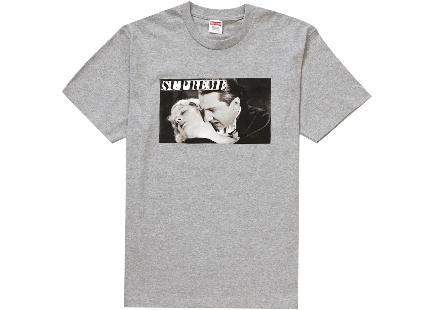 Supreme Bela Lugosi Tee Heather Grey