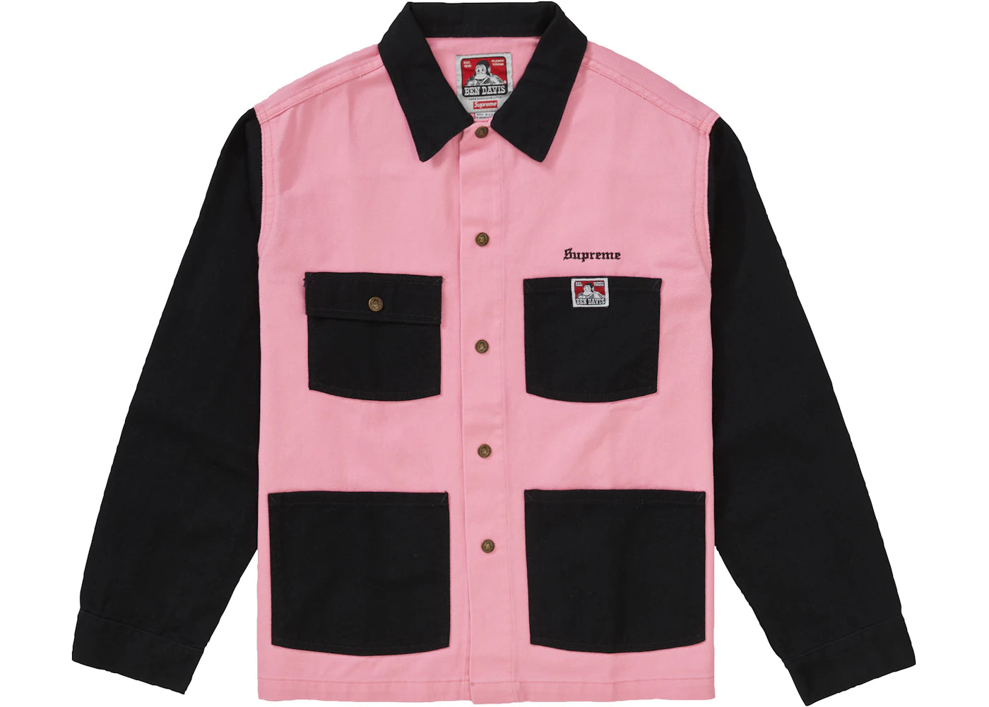 Supreme Ben Davis Chore Coat Black