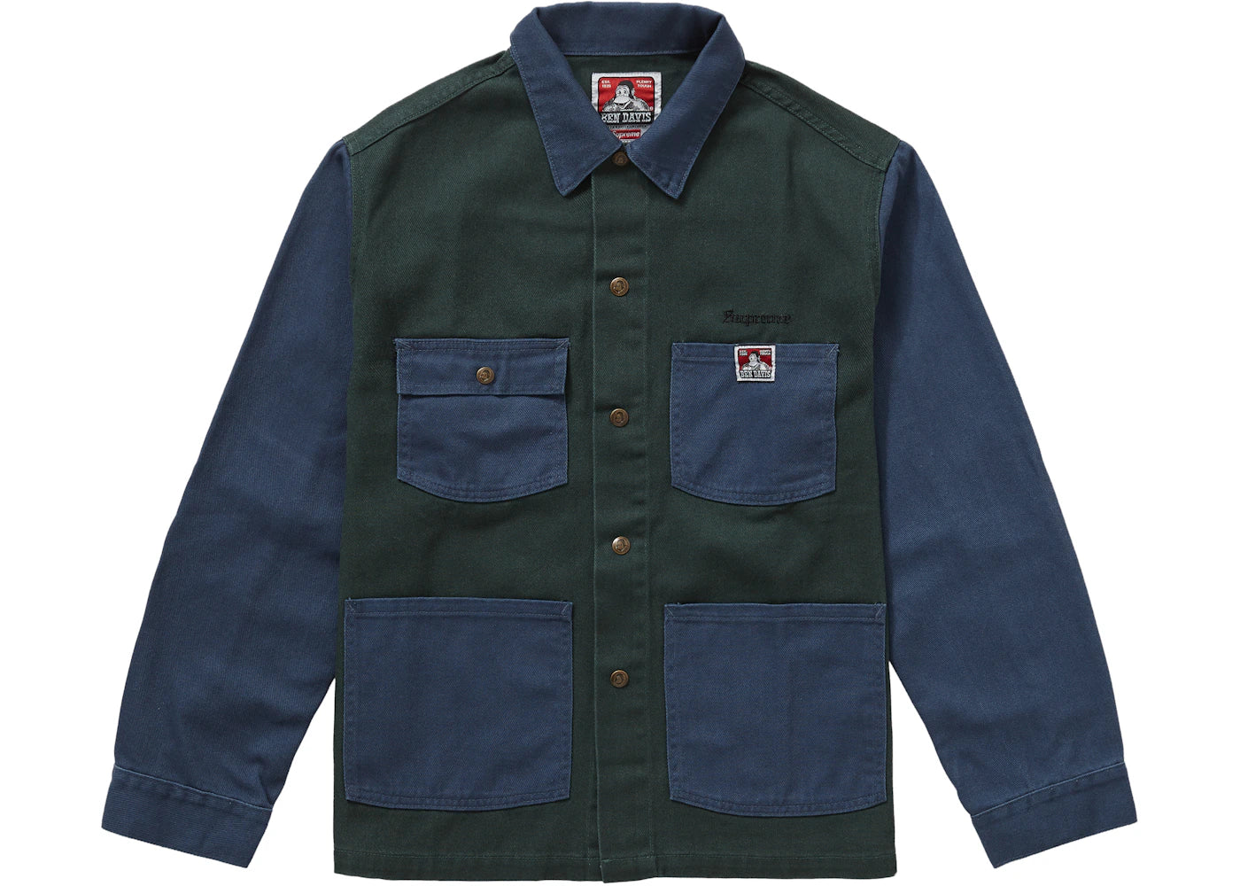 Supreme Ben Davis Chore Coat Navy