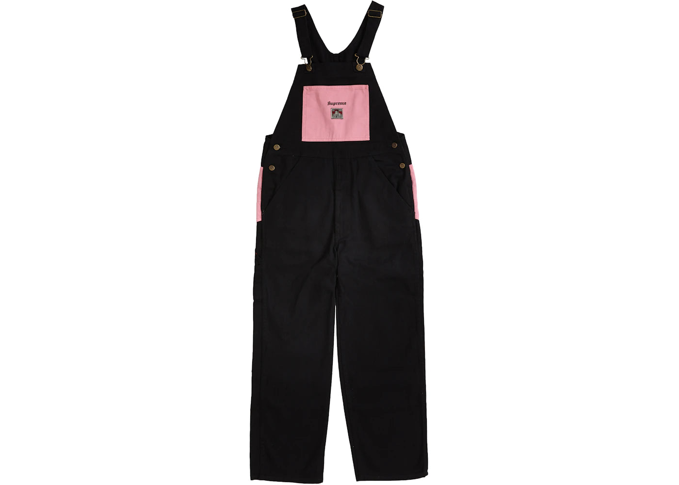 Supreme Ben Davis Overalls Black