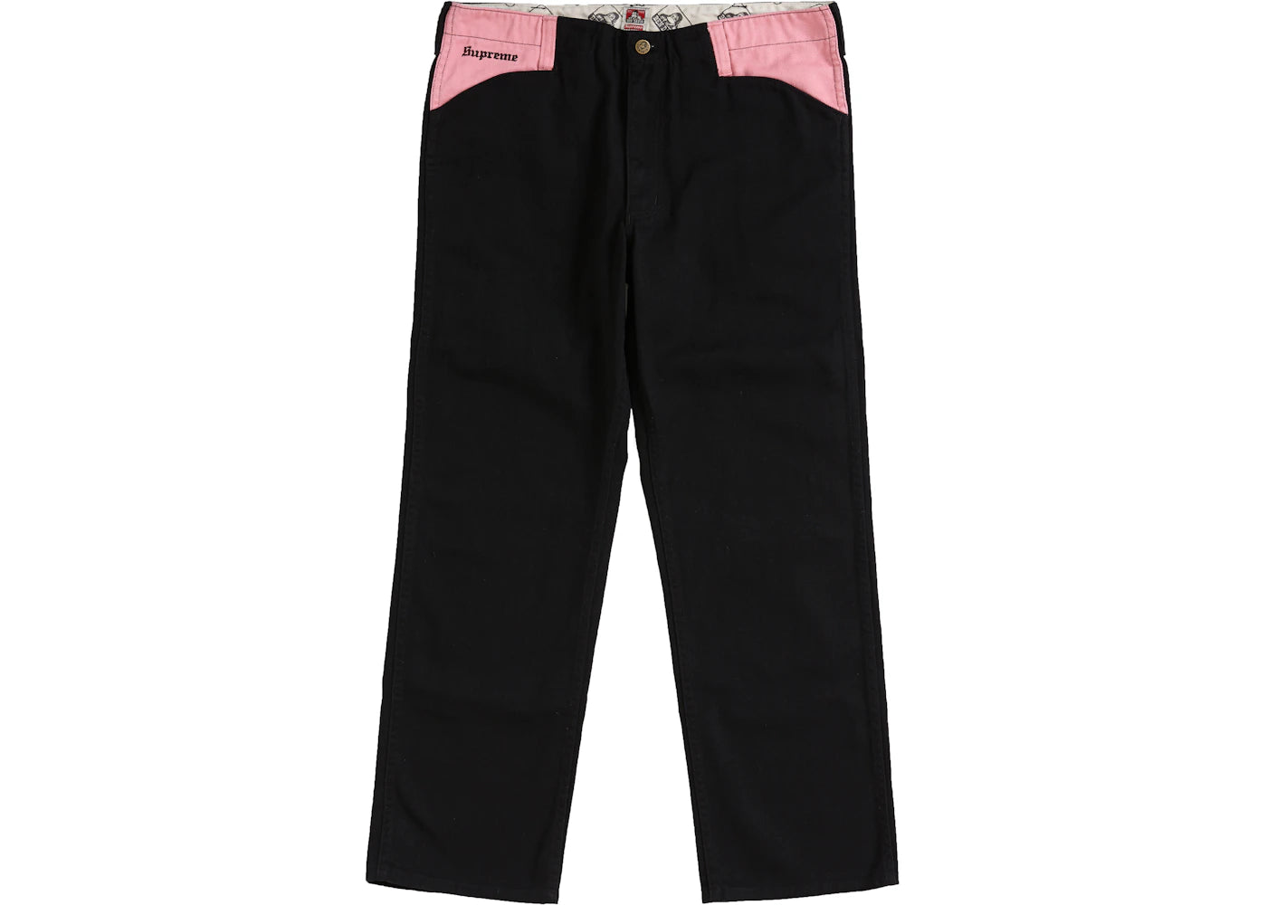 Supreme Ben Davis Work Pant Black