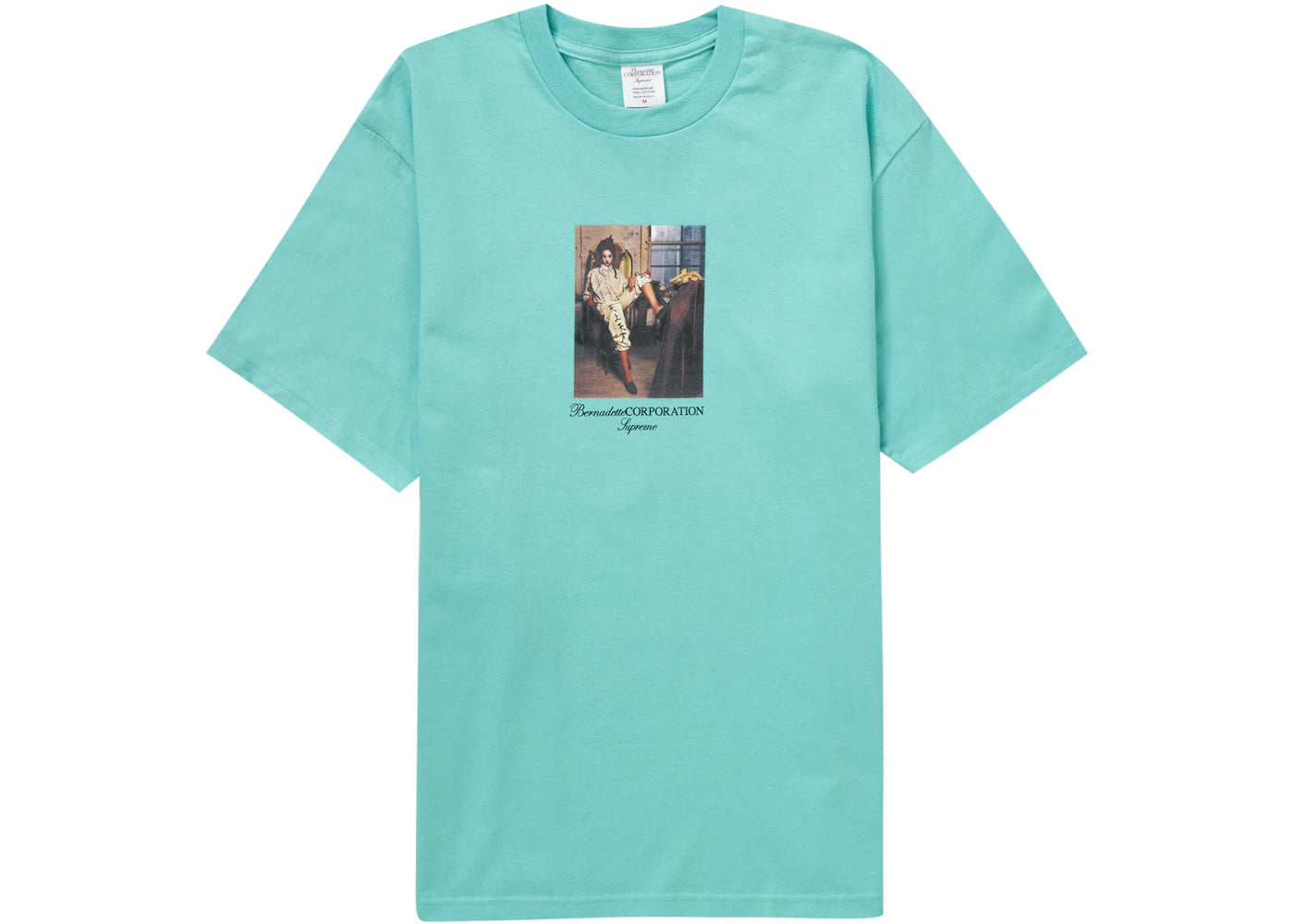 Supreme Bernadette Corporation Fuck Tee Teal