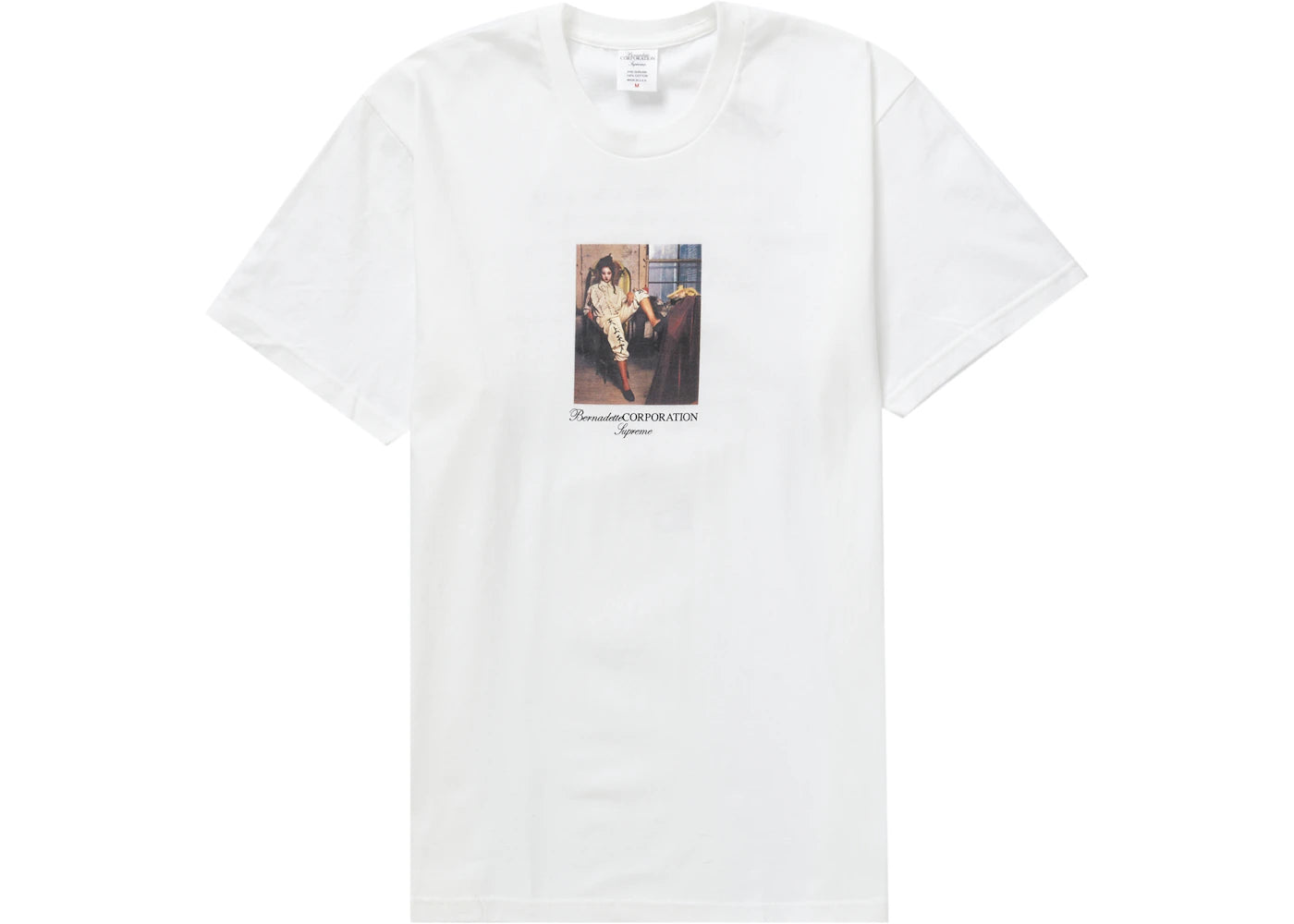 Supreme Bernadette Corporation Fuck Tee White